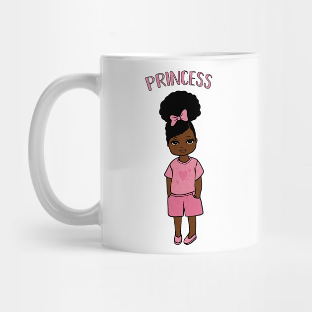 Black Girl Magic, Princess, Afro Girl by dukito